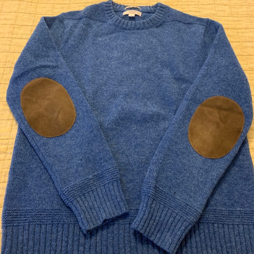 Wallace & Barnes Mens Lambswool Sweater